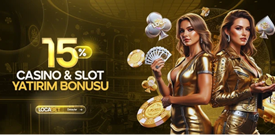 15% Casino & Slot Deposit Bonus